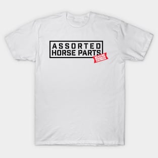 Assorted Horse Parts (Black) T-Shirt